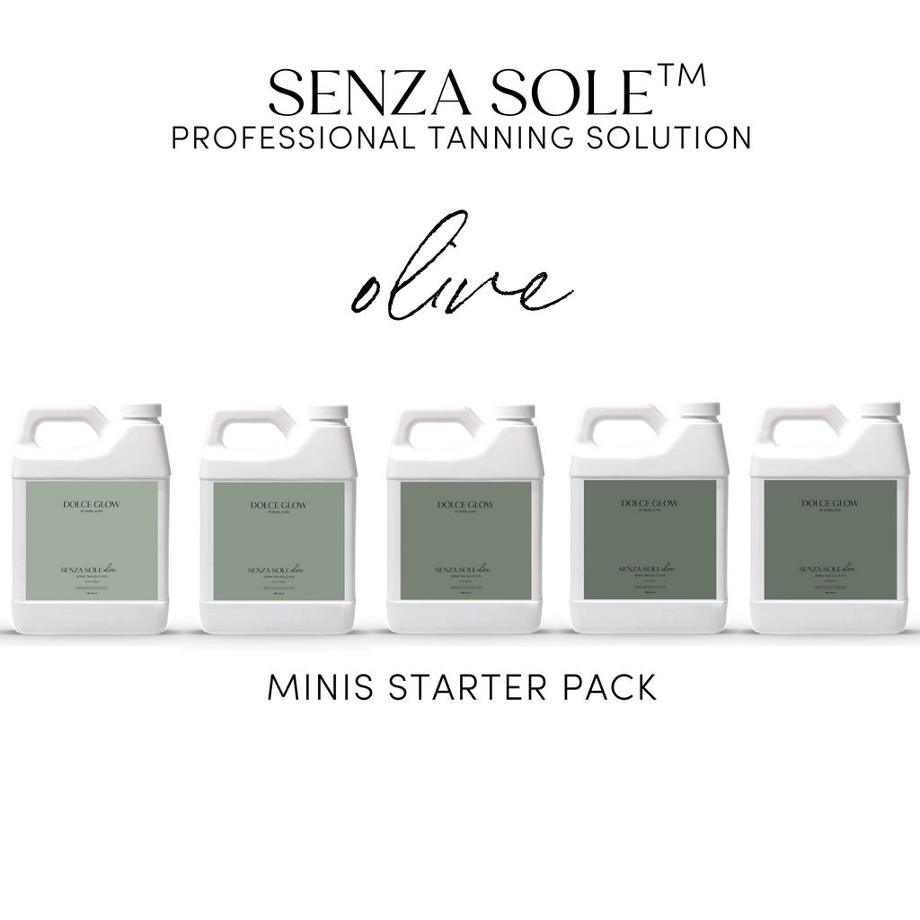 Professional Tanning Solution Olive Starter Pack | Dolce Glow