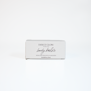 Dolce Glow Body Balm SPF 50 Outer Packaging