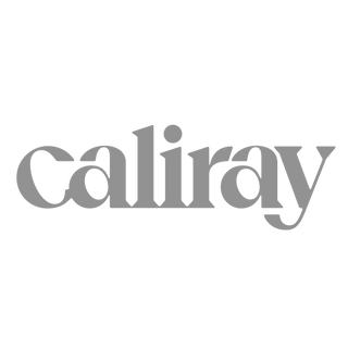Gray 'Calliray' logo on a white background