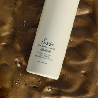 Dolce Glow Lusso Self-Tanning Mousse Travel Size: For a Deep, Luxurious Tan,