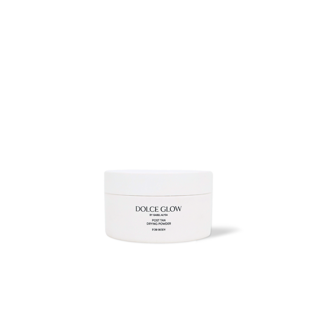 Drying Powder for Body Post Spray Tan | Dolce Glow by Isabel Alysa