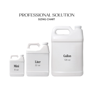 
  
    Dolce Glow Professional Solution Sizes


  
