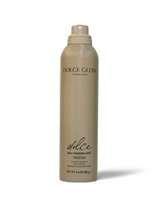Dolce Glow self tanning mist for a medium to dark glow