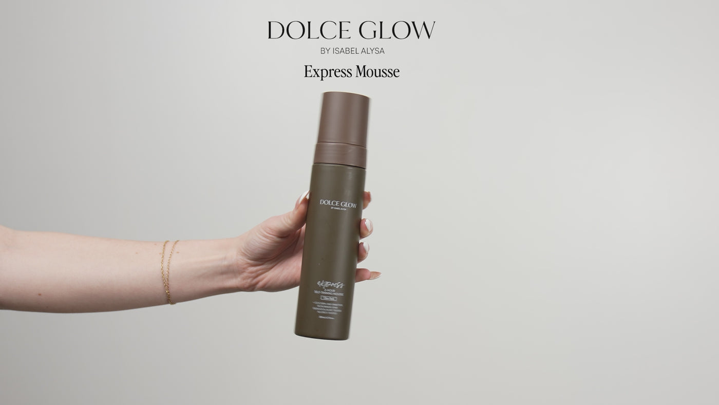 Dolce Glow - How to Apply the Self-Tanning Express Mousse
