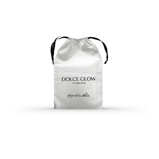 
  
    Dolce Glow - White drawstring bag
  
